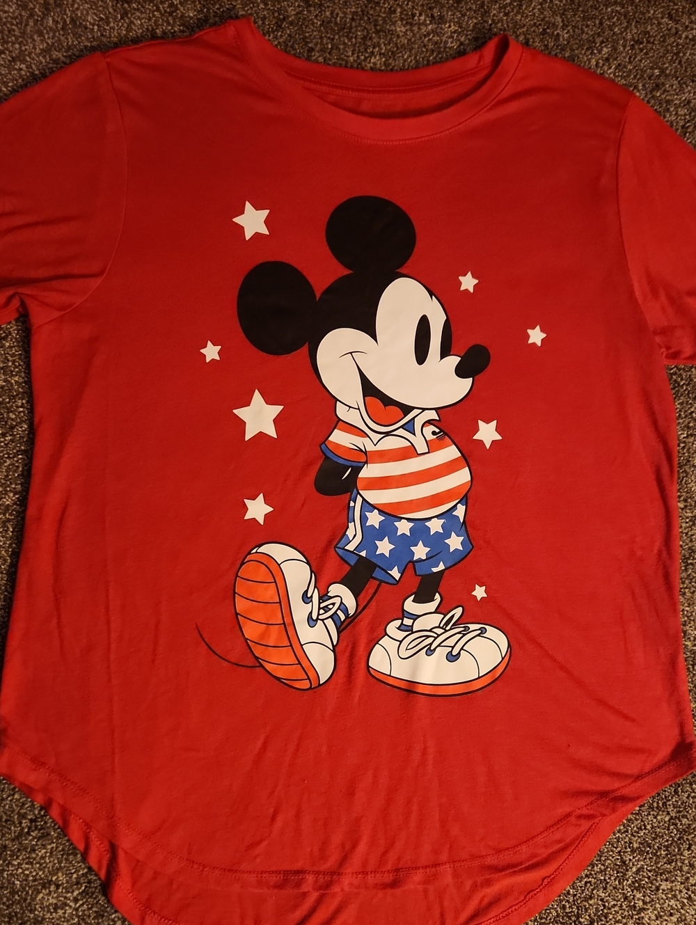 Disney Patriotic Mickey Mouse - Women's Tee - Size 2X